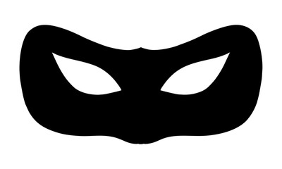 Carnival mask vector icon 