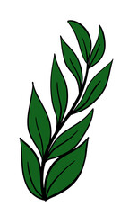 green leaves vector