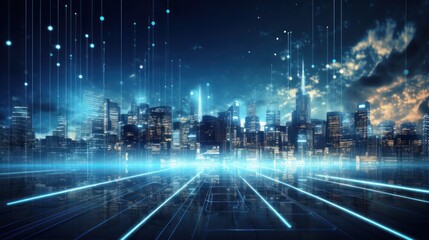 Digital Transformation in IT Background