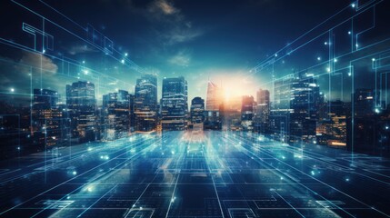 Digital Transformation in IT Background