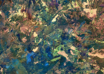 Abstract colorful painting palette. Abstraction background. Art wallpaper	