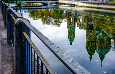 Fototapeta premium Sankt Lukas church in Munich - bavaria