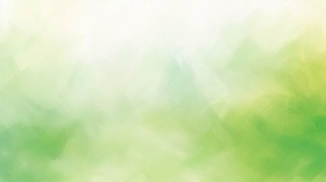 Abstract blurred light watercolor fresh green eco background.