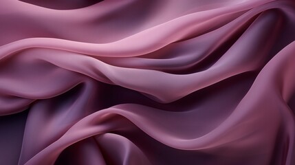 an elegant and luxurious abstract background with the texture of silk, blending rich aubergine and soft blush pink, evoking a sense of sophistication and opulence.