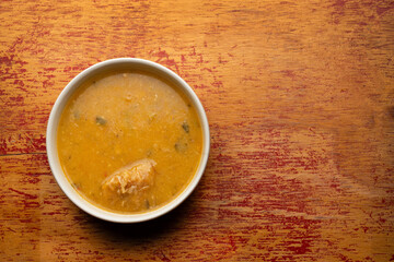 Catfish fish soup - Typical Colombian dish