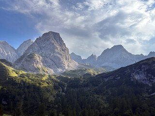 Naklejka premium Drachenkopf mountain in the Austrian Alps 