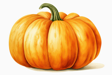 Obraz premium Squash orange harvest fall food yellow halloween background vegetable pumpkin october autumn