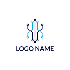 technology and it company logo design, Tech symbol, tech logo design, connection, icon, internet system, it and tech icon, computer inspiration logo design, modern abstract logo 