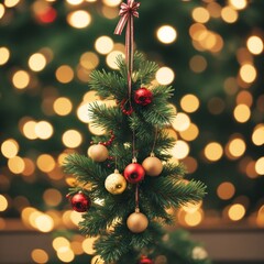 Obraz na płótnie Canvas christmas tree decoration
