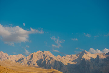 Fototapeta premium Breathtaking mountain landscape. The Anti Taurus Mountains. Aladaglar National Park. Turkey..