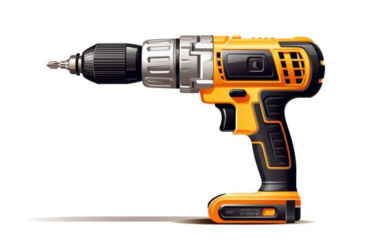 Power Drill icon on white background