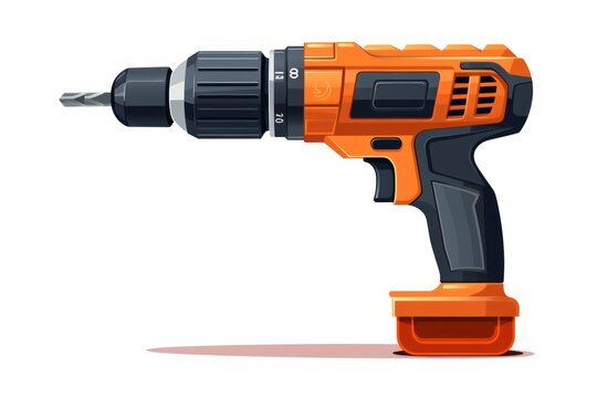 Power Drill icon on white background
