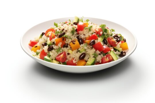 Quinoa Salad icon on white background