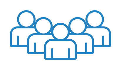 Symbol, ikona ludzi. Plik wektorowy. © robert6666