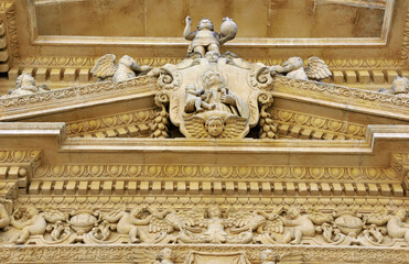 Church of Santa Maria della Grazia, construction began in 1585 in Baroque style in Lecce