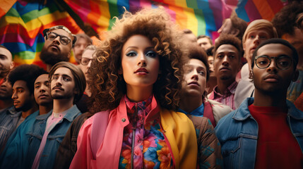 Mismatched Clothing Party: A group of individuals dressed in mismatched clothing, maybe wearing multiple layers of clothes in clashing colors, pretending they are fashion icons.