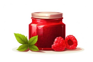 Raspberry Jam icon on white background