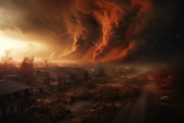City in Turmoil: Tornado Havoc