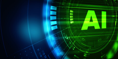 2d rendering Artificial Intelligence (AI) concept