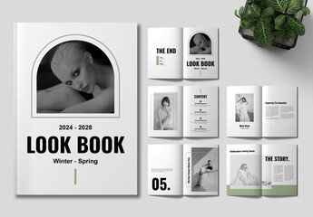 Simple LookBook Magazine Template