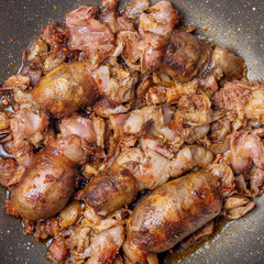 Traditional Georgian sausages Kupati, mainly produced in the Mingrelian region