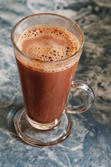 Hot chocolate drink