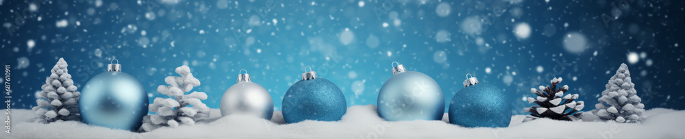 Poster abstract background with christmas theme, web site header or footer template