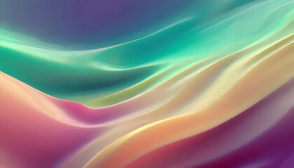 Fototapeta premium Abstract background fluid flowing wavy shape