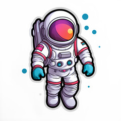 astronaut in space 
