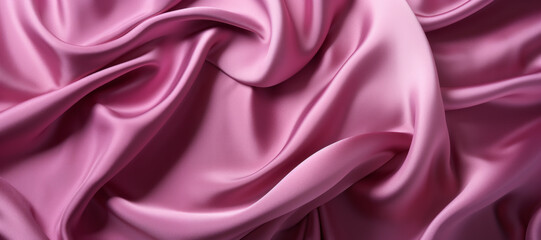 Obraz premium Pink abstract wave textile, background or pattern, creative design template