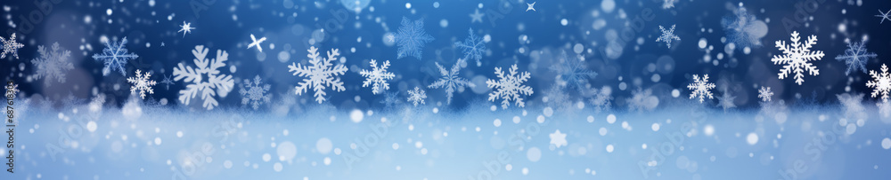Poster abstract background with christmas theme, web site header or footer template
