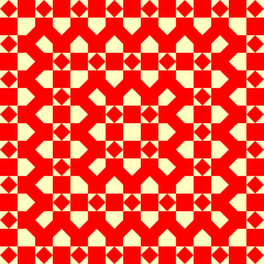 Checks, triangles, rhombuses wallpaper. Geometric pattern. Squares background. Polygons ornament. Geometrical motif. Digital paper. Embroidery textile print. Web design. Vector.