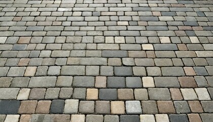 stone pavement texture abstract background of cobblestone pavement close up seamless texture perfect tiled on all sides