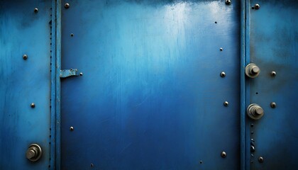 stained blue metal background