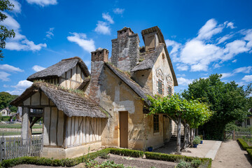 The Queens Hamlet at The Palace of Versailles - obrazy, fototapety, plakaty