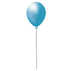 Balloons in various colors for decorating worksheets or presentation slides.