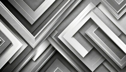 Obraz premium grey and white tech arrows abstract background