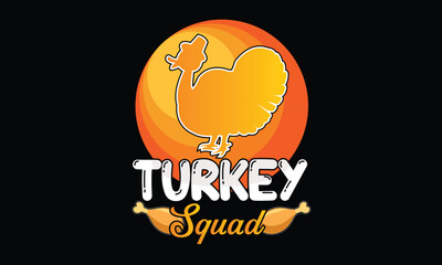 Thanks Giving T-shirt Design Vector Template