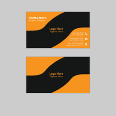 business card template modern business card  template double sided design  business card inspiration  creative business card and name card layout in rectangle size