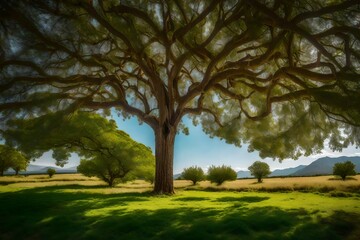 Painting of Tree, Generated using AI