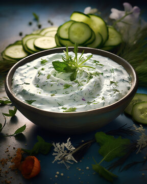 Quark mit Dill und Schnittlauch in einer Sch&uuml;ssel