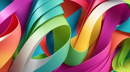 3d abstract background - multi color, beautiful abstract background. 