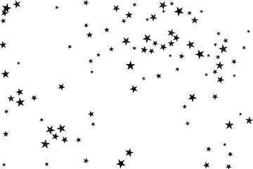 Realistic star of confetti for celebration design. Abstract nature banner background. Vector art illustration. Festive background. Abstract decorative pattern.