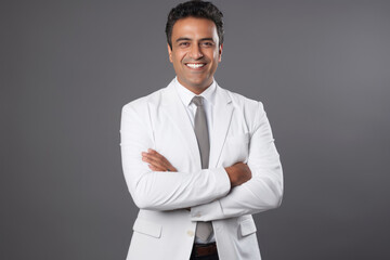Young and confident indian male doctor - Powered by Adobe