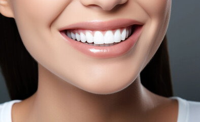Fototapeta premium close up of a woman smiling