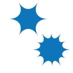  Coloring comic speech bubbles set. Speech bubble pop art style. Vector illustration.