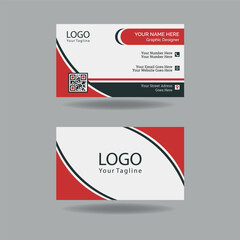 Business card fully layered template & layout, Visiting card for personal use and business