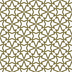 Seamless geometric ornament in arabic style
