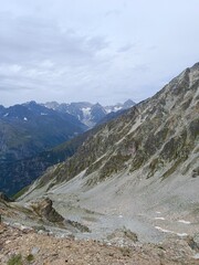 landscape in the mountains, Svaneti, Georgia