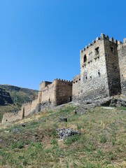 Fototapeta na wymiar old fortress in Georgia, Khertvisi fortress